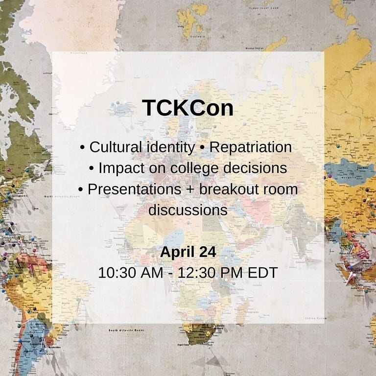 TCKCon topics Join and invite your friends Expat Family Connection podcast Resilient Expats LLC