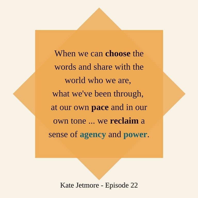 Reclaim agency and power Expat Family Connection Kate Jetmore episode 22