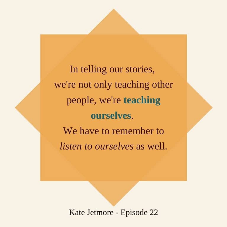 We teach ourselves through stories Expat Family Connection Kate Jetmore episode 22