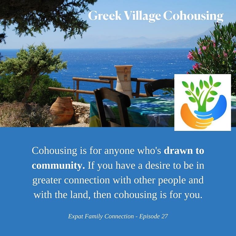 Greek Village Cohousing is for anyone who's drawn to community.
